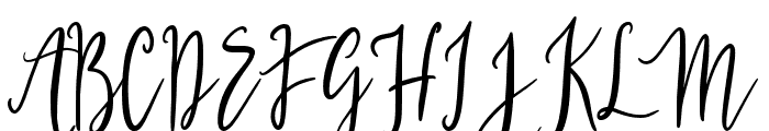 Gesthyla-Regular Font UPPERCASE