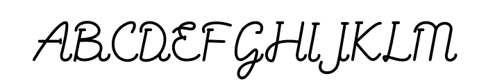 GetHolland Font UPPERCASE