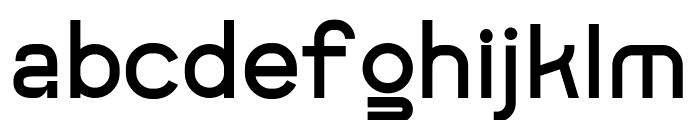 Getboreg Font LOWERCASE
