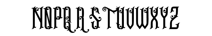 Gethucks Font UPPERCASE