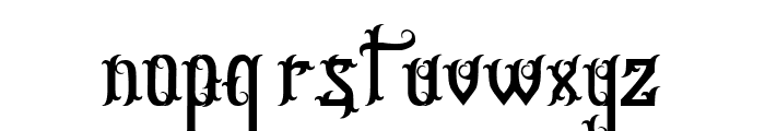 Gethucks Font LOWERCASE