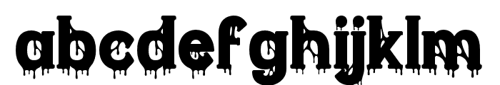 GetihWest-Regular Font LOWERCASE