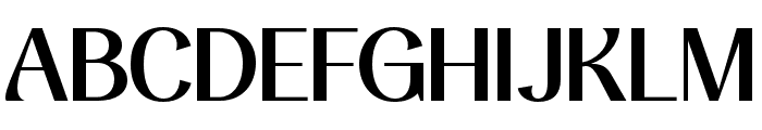 Getishan Bold Font UPPERCASE