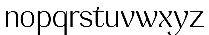 Getishan Light Font LOWERCASE