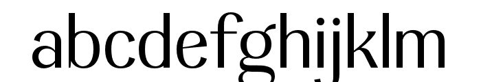 Getishan Regular Font LOWERCASE