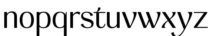 Getishan Regular Font LOWERCASE