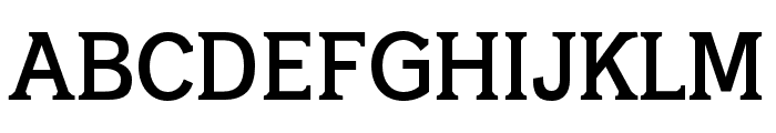 Getter regular Font UPPERCASE