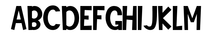 Geulepack Regular Font UPPERCASE
