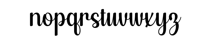 Geulya Font LOWERCASE