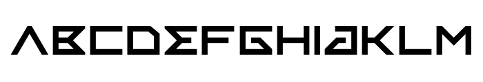 Gexak Font LOWERCASE