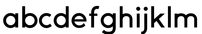 Gexo Sans Medium Font LOWERCASE