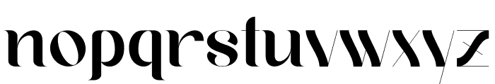 Geyster Font LOWERCASE