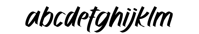 Ghamfix Font LOWERCASE