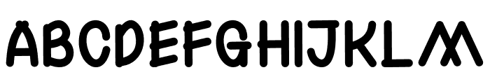 Ghanepo Font UPPERCASE