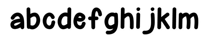 Ghanepo Font LOWERCASE
