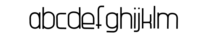 Ghania Font LOWERCASE