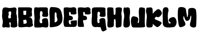 Gharwich Font UPPERCASE