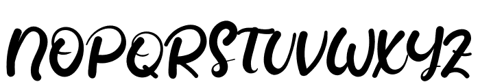 Ghatelly Font UPPERCASE
