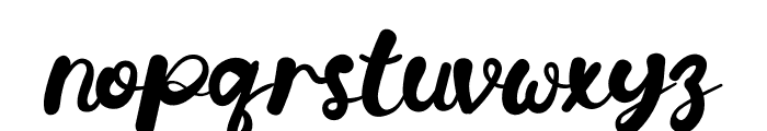 Ghatelly Font LOWERCASE