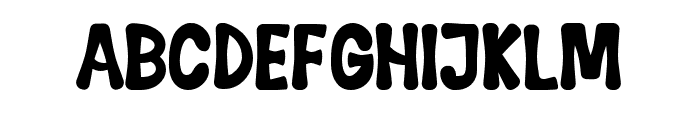 Ghav-Regular Font UPPERCASE