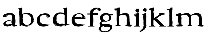 Ghayal-Regular Font LOWERCASE