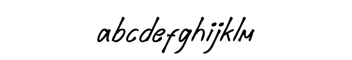 Gheb Resto Font LOWERCASE