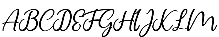 Gheloman Font UPPERCASE