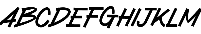 Ghenset Font LOWERCASE