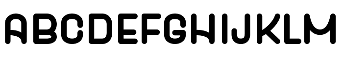 Gheon Bright Solid Font LOWERCASE