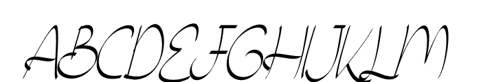 Ghevathica Font UPPERCASE