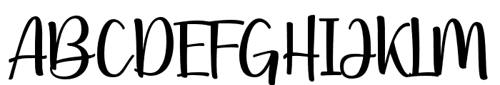 Ghiantin-Regular Font UPPERCASE