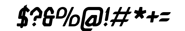 Ghibran-Italic Font OTHER CHARS