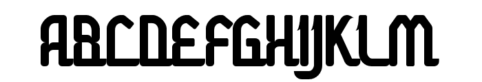 Ghibran Regular Font UPPERCASE