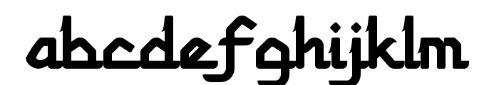 Ghibran Regular Font LOWERCASE
