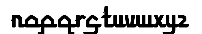 Ghibran Regular Font LOWERCASE