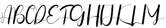 Ghiolla Font UPPERCASE