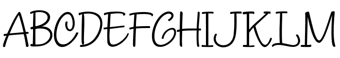 Ghisella two Font LOWERCASE