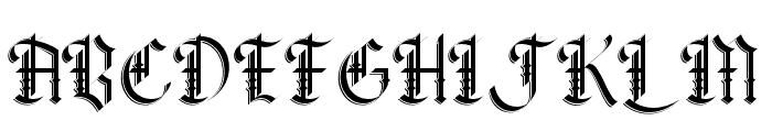 Ghober Display Font UPPERCASE