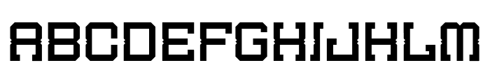 Ghortup Font LOWERCASE