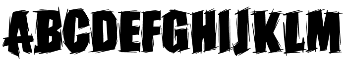 Ghost Armor Font UPPERCASE