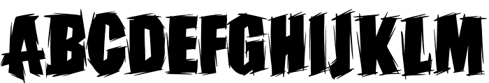 Ghost Armor Font LOWERCASE