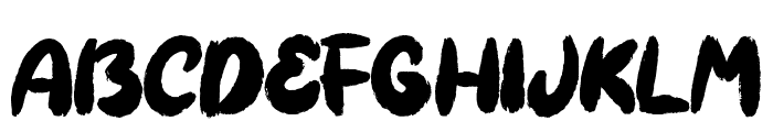 Ghost Bomber Font UPPERCASE