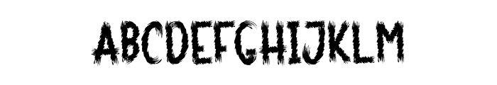 Ghost Cave Font UPPERCASE