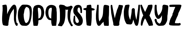 Ghost Childs Regular Font LOWERCASE