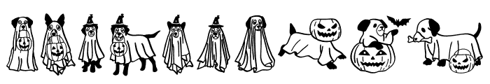 Ghost Dog Font OTHER CHARS