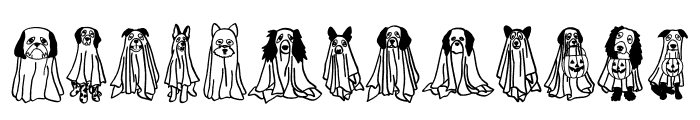 Ghost Dog Font UPPERCASE