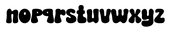 Ghost Groovy Regular Font LOWERCASE