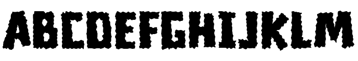 Ghost Hero Font UPPERCASE