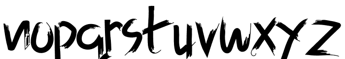 Ghost Hunter Font LOWERCASE