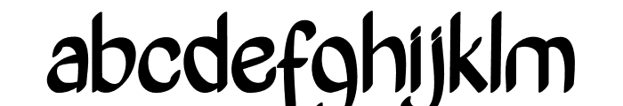 Ghost Kamell Font LOWERCASE
